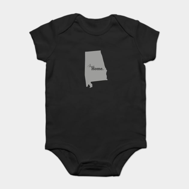 Alabama sweet home Baby Bodysuit by Tshirtiz
